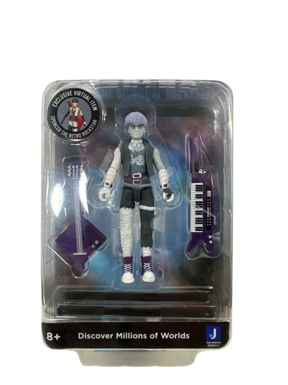 Roblox Wade the Spiritual Rockstar Action Figure with Instruments